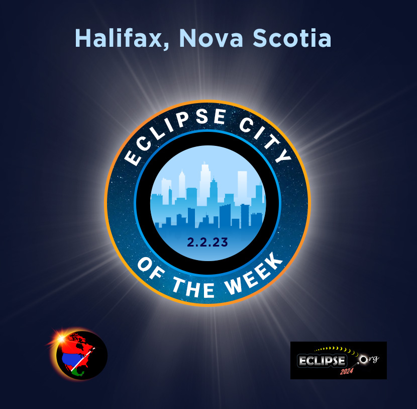 Halifax NS 2024 eclipse city of the week