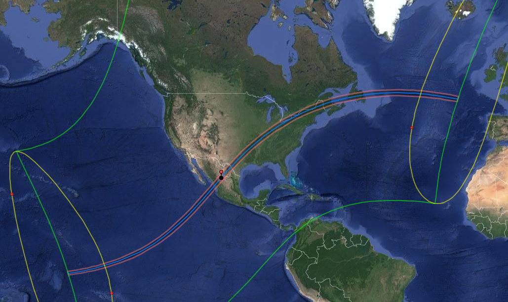 Eclipse links for the Great North American Eclipse of April 8, 2024