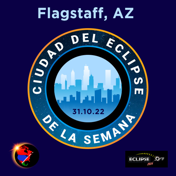 Flagstaff AZ ciudad de la semana del eclipse de 2023