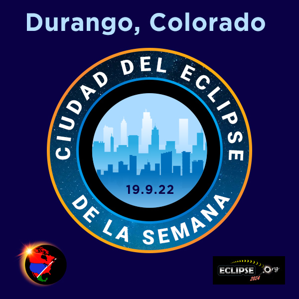 Durango CO ciudad de la semana del eclipse de 2023