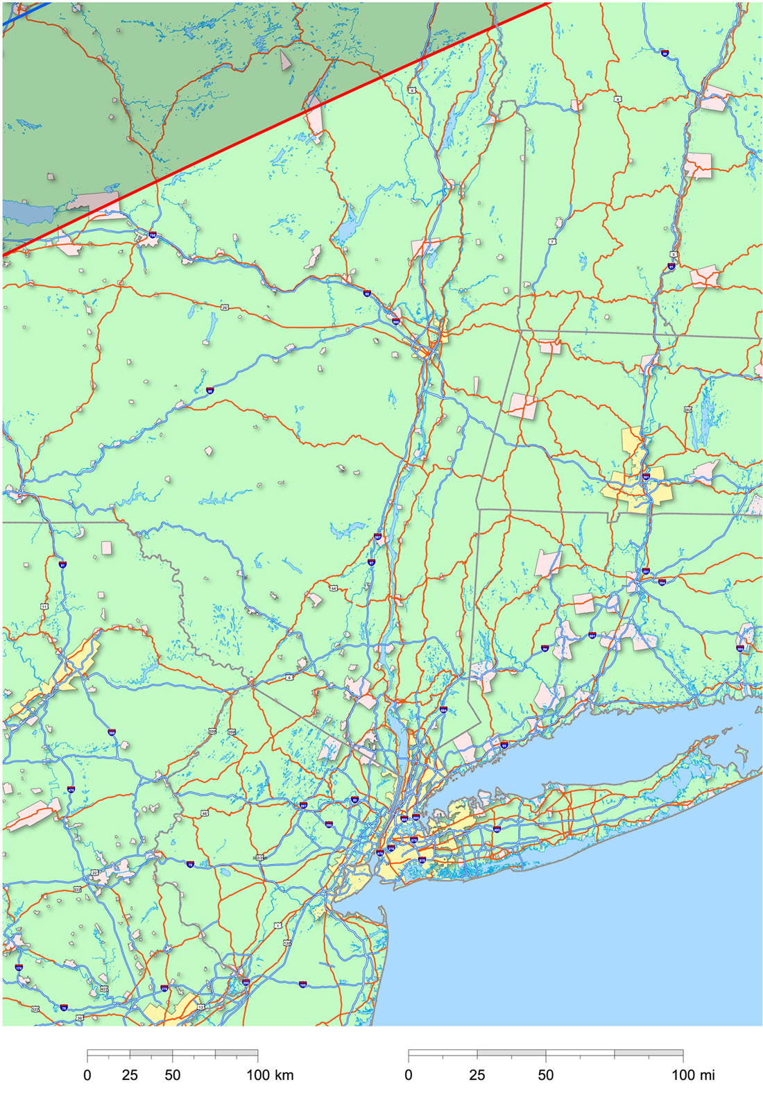 map nyc and surrounding areas        <h3 class=
