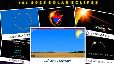 Eclipse simulation video for Mentor
