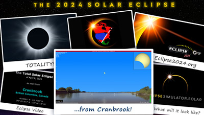 Eclipse simulation video for Cranbrook