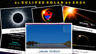 Video de simulación del eclipse para DuBois